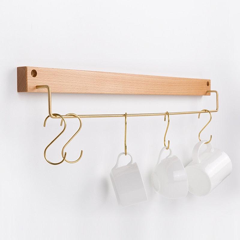 Beechwood Towel Rack Large Beech Wheat | Sage & Sill