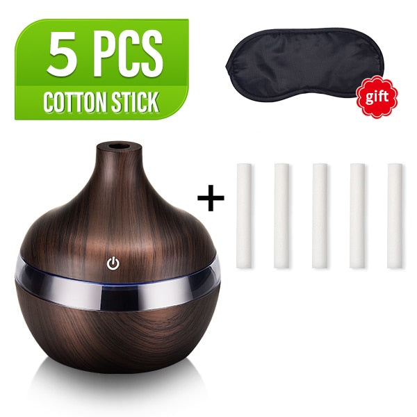 Ultrasonic Wood Grain Humidifier